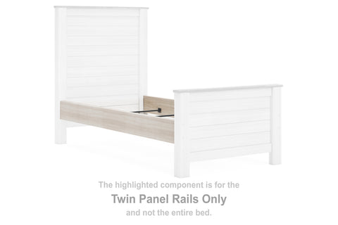 Willowton Twin Panel Rails - JMD Furniture DMV