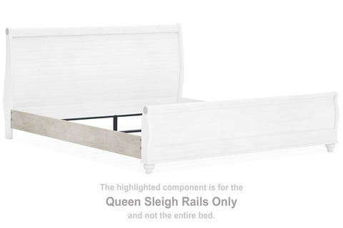 Willowton Queen Sleigh Rails - JMD Furniture DMV