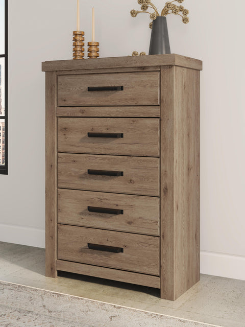 Garistyn Five Drawer Chest