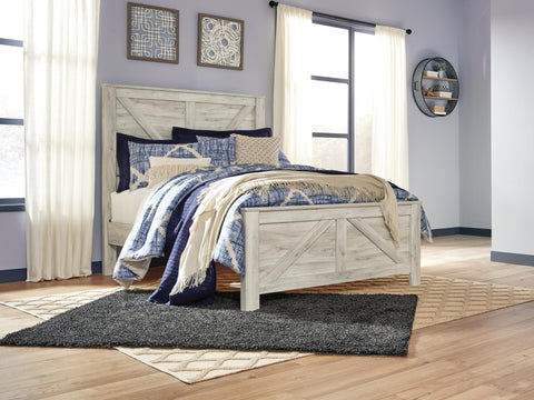 Bellaby Queen Panel Bed with Mattress