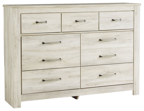Bellaby King Panel Headboard Bed with Dresser