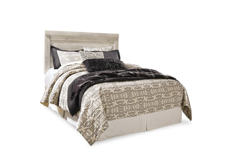 Bellaby Queen Panel Headboard Bed with Mirrored Dresser
