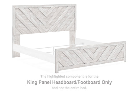 Cayboni King Panel Headboard/Footboard