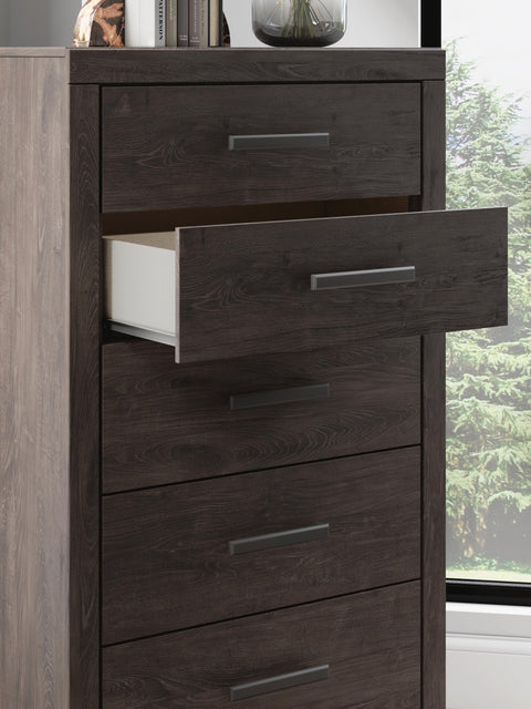 Prendonea Five Drawer Chest