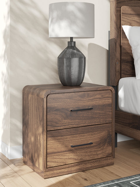 Hollinaze Two Drawer Night Stand