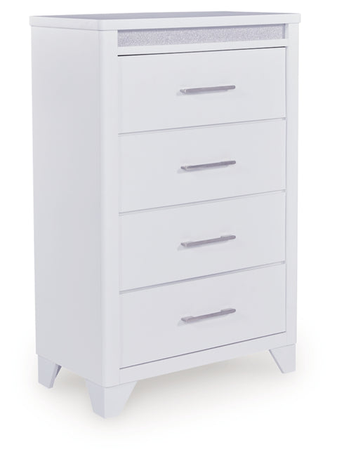 Frostlyn Four Drawer Chest - JMD Furniture DMV