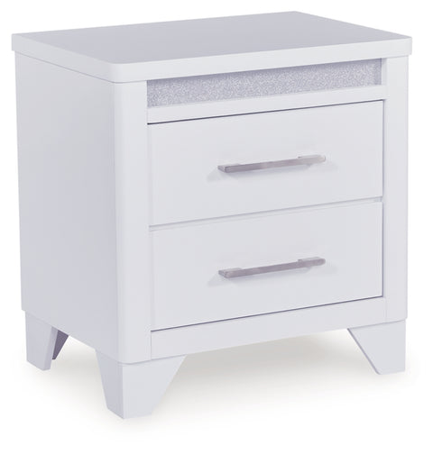 Frostlyn Two Drawer Night Stand