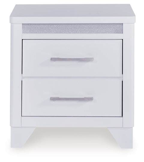 Frostlyn Two Drawer Night Stand