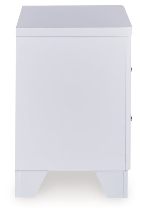 Frostlyn Two Drawer Night Stand