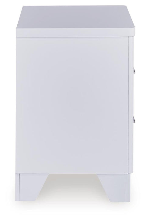 Frostlyn Two Drawer Night Stand