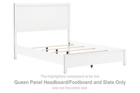 Binterglen Queen Panel Headboard/Footboard and Slats