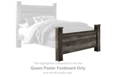 Wynnlow Queen Poster Footboard