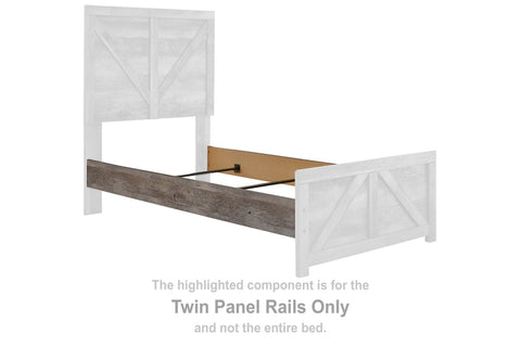 Wynnlow Twin Panel Rails - JMD Furniture DMV