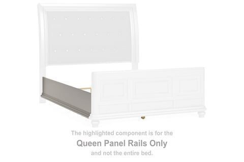 Coralayne Queen Panel Rails