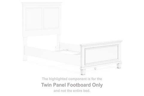 Fortman Twin Panel Footboard - JMD Furniture DMV