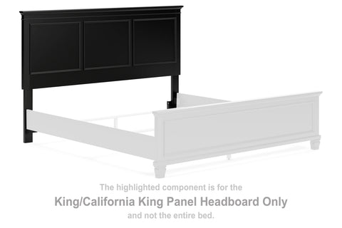 Lanolee King/California King Panel Headboard