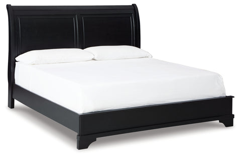 Chylanta King Sleigh Bed - JMD Furniture DMV