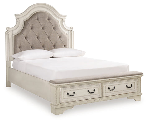 Realyn Queen Upholstered Bed