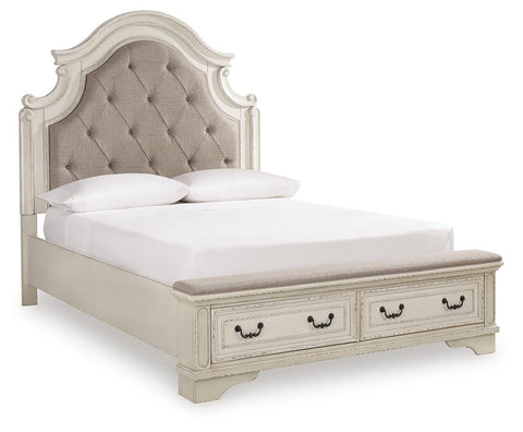 Realyn Queen Upholstered Bed