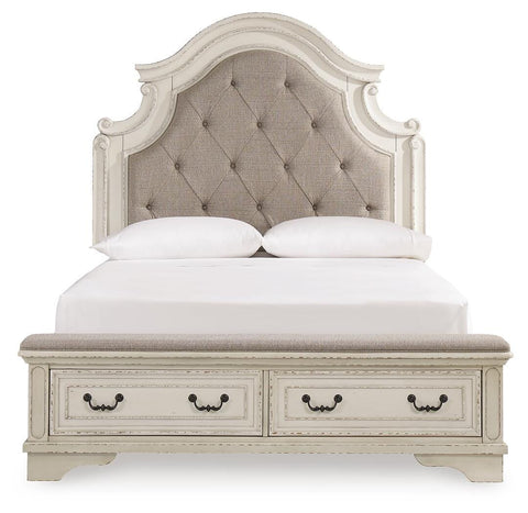 Realyn Queen Upholstered Bed