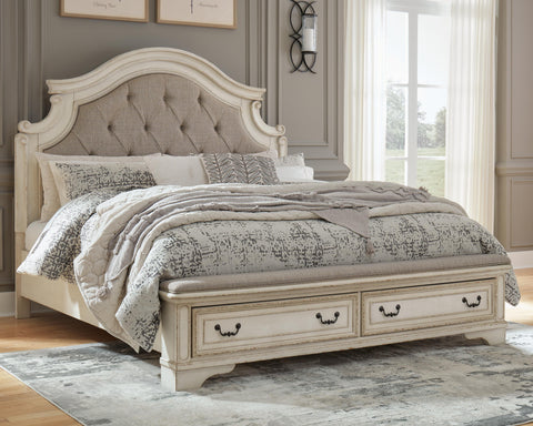 Realyn King Upholstered Bed