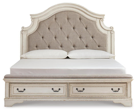 Realyn King Upholstered Bed