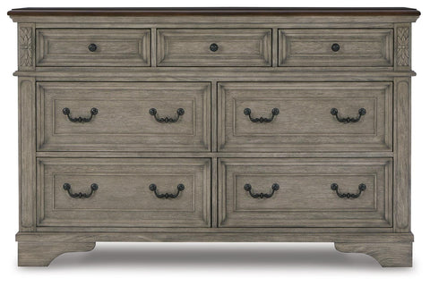 Lodenbay California King Panel Bed with Dresser