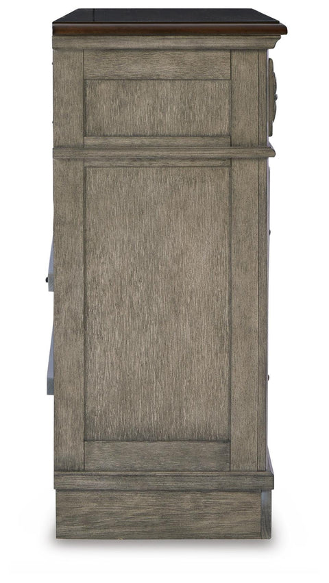 Lodenbay California King Panel Bed with Dresser