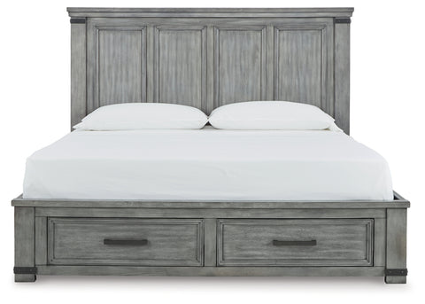 Russelyn California King Storage Bed with Dresser