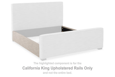Dakmore California King Upholstered Rails
