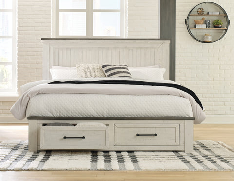 Brewgan California King Panel Storage Bed
