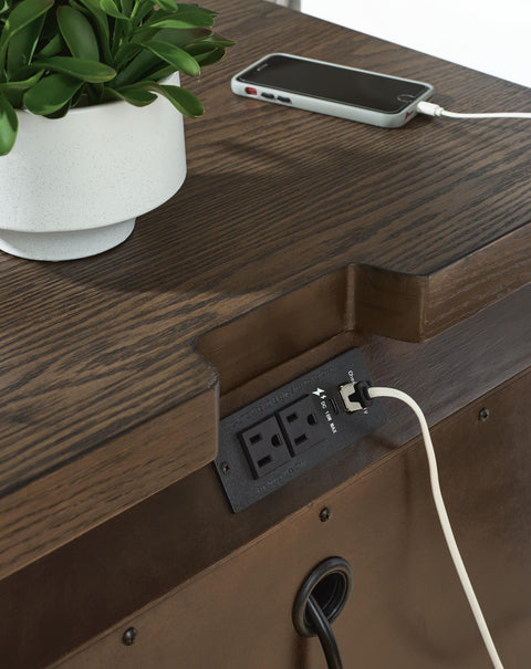 Darimore Two Drawer Night Stand