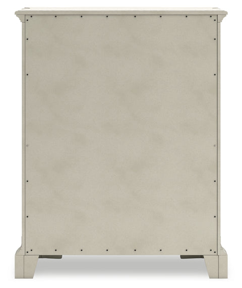 Arlendyne King Upholstered Bed with Mirrored Dresser and Chest