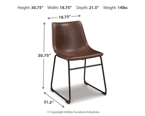 Centiar Dining Table and 4 Chairs