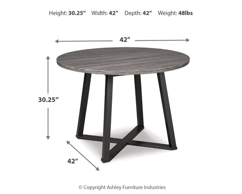 Centiar Dining Table and 4 Chairs