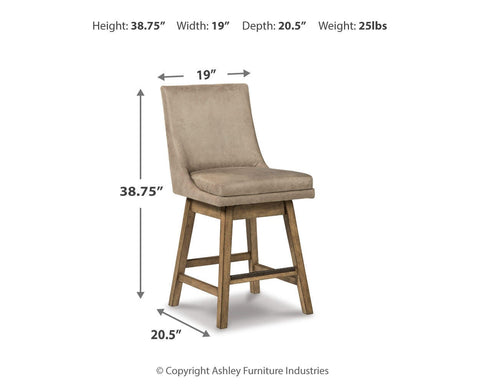 Tallenger Counter Height Bar Stool