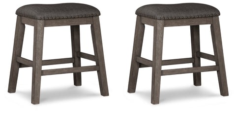 Caitbrook Counter Height Upholstered Bar Stool - JMD Furniture DMV