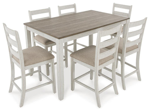 Skempton Counter Height Dining Table and Bar Stools (Set of 7)