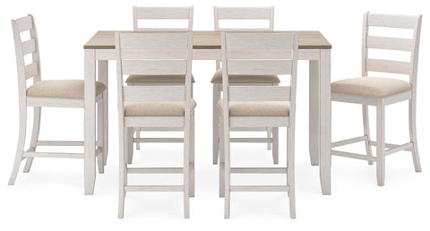 Skempton Counter Height Dining Table and Bar Stools (Set of 7)