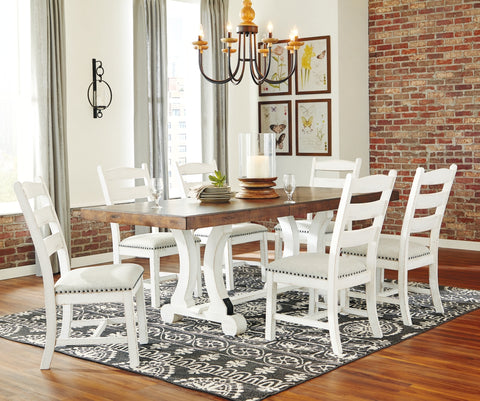 Valebeck Dining Table and 6 Chairs