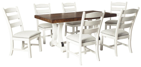 Valebeck Dining Table and 6 Chairs
