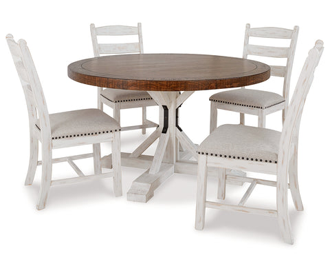 Valebeck Dining Table and 4 Chairs