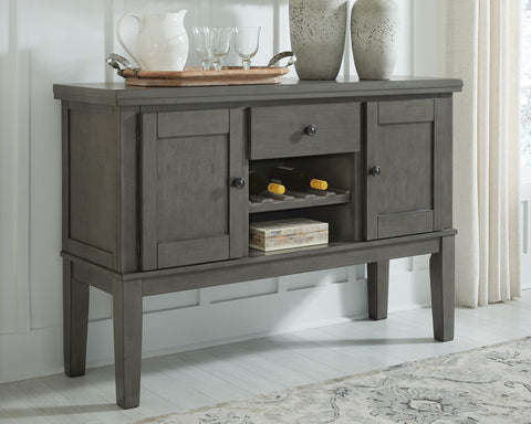 Hallanden Dining Table and 4 Chairs and Bench with Storage