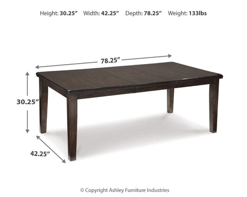Haddigan Dining Table and 8 Chairs