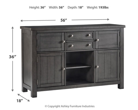 Myshanna Counter Height Dining Table and 4 Barstools and Bench with Storage