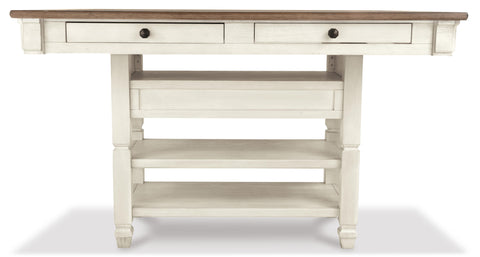 Bolanburg Counter Height Dining Table and 6 Barstools