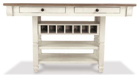 Bolanburg Counter Height Dining Table and 6 Barstools