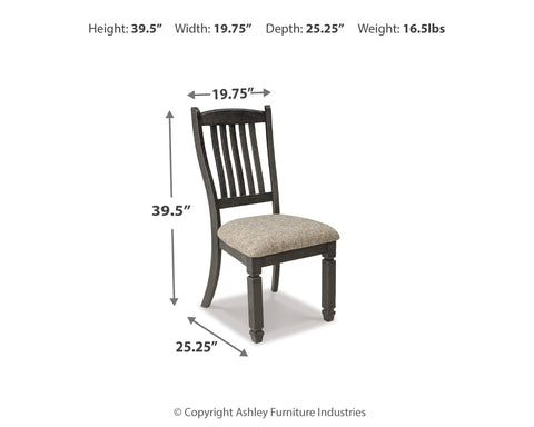 Tyler Creek Dining Table and 6 Chairs
