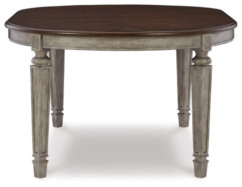 Lodenbay Dining Table and 4 Chairs with Storage