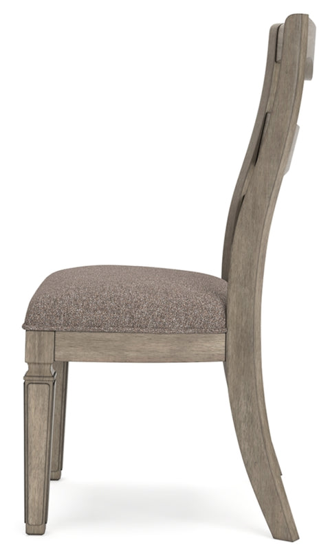 Lexorne Dining Table and 4 Chairs with Storage